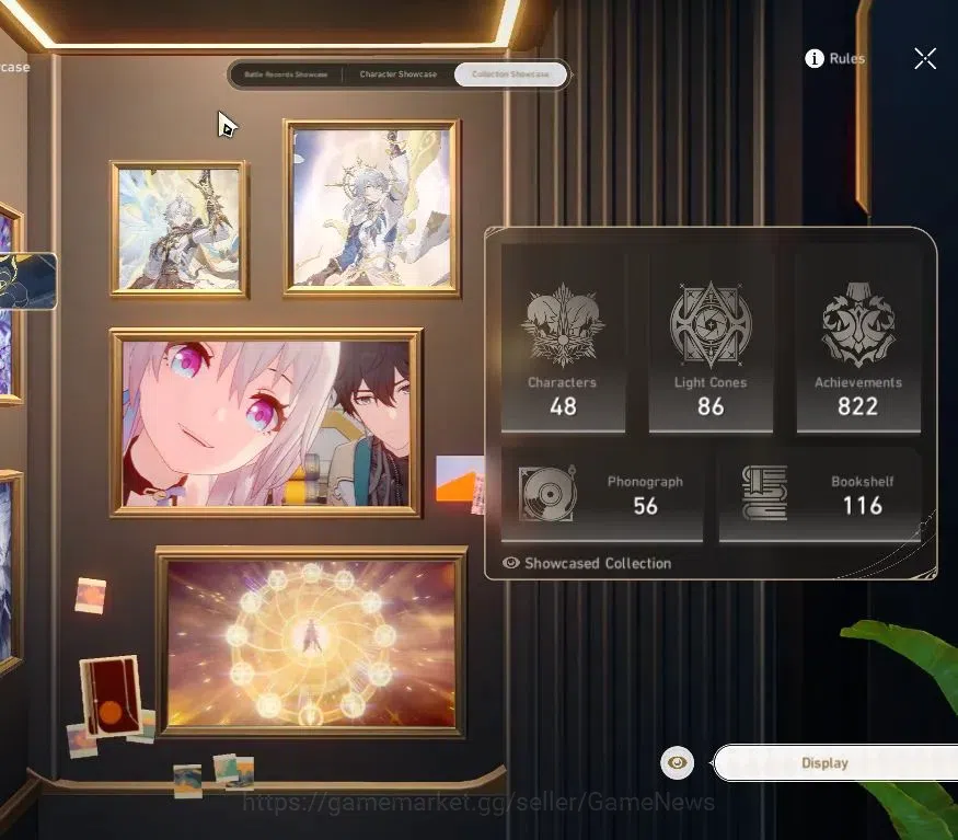 Honkai Star Rail Accounts Asia|TL 70|Phainon PremTeam|20 Limited|[(Fu XuanE1 image 3