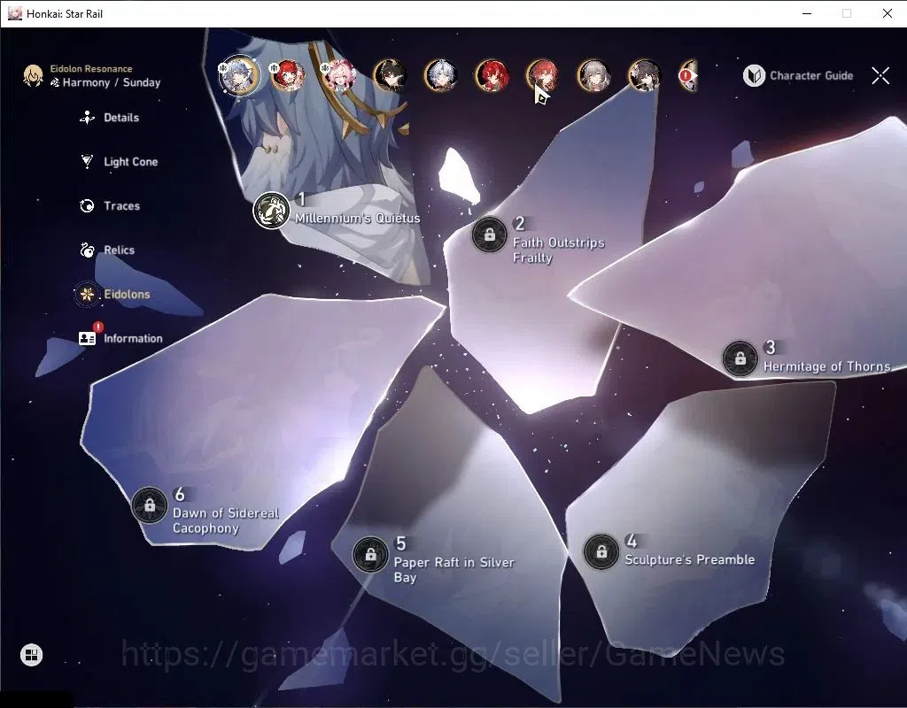 Honkai Star Rail Accounts Asia|TL 70|Phainon PremTeam|20 Limited|[(Fu XuanE1 image 5
