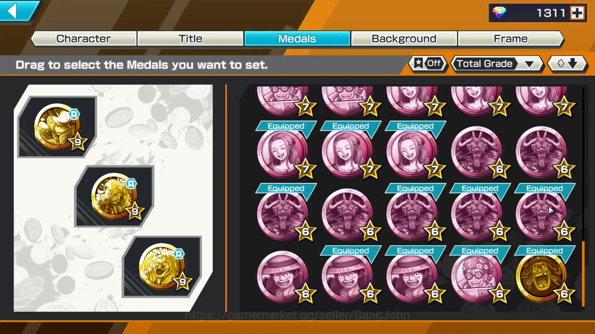One Piece Bounty Rush Accounts GLOBAL|EX 4 Max|PR 17|2,6K GF+1,3K RD Andro|Kaido, image 17