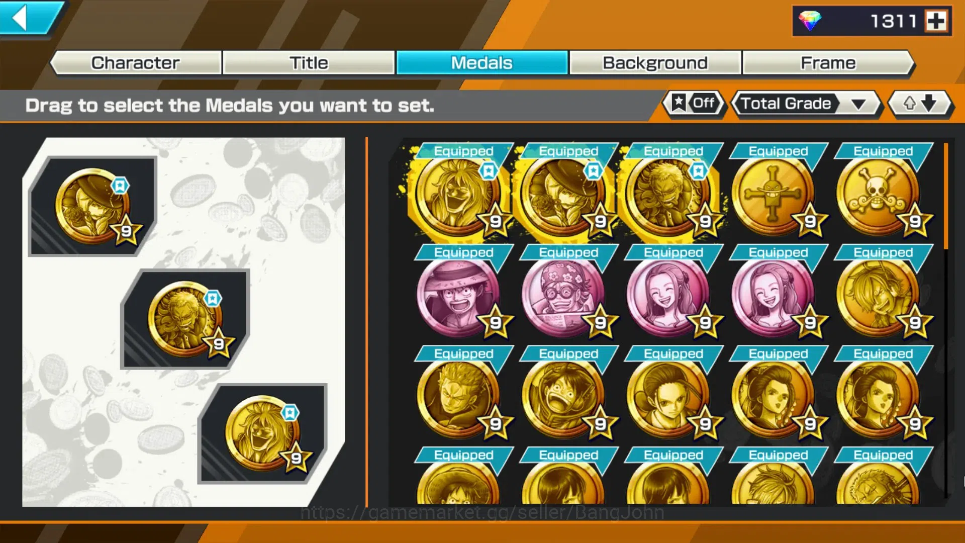 One Piece Bounty Rush Accounts GLOBAL|EX 4 Max|PR 17|2,6K GF+1,3K RD Andro|Kaido, image 20