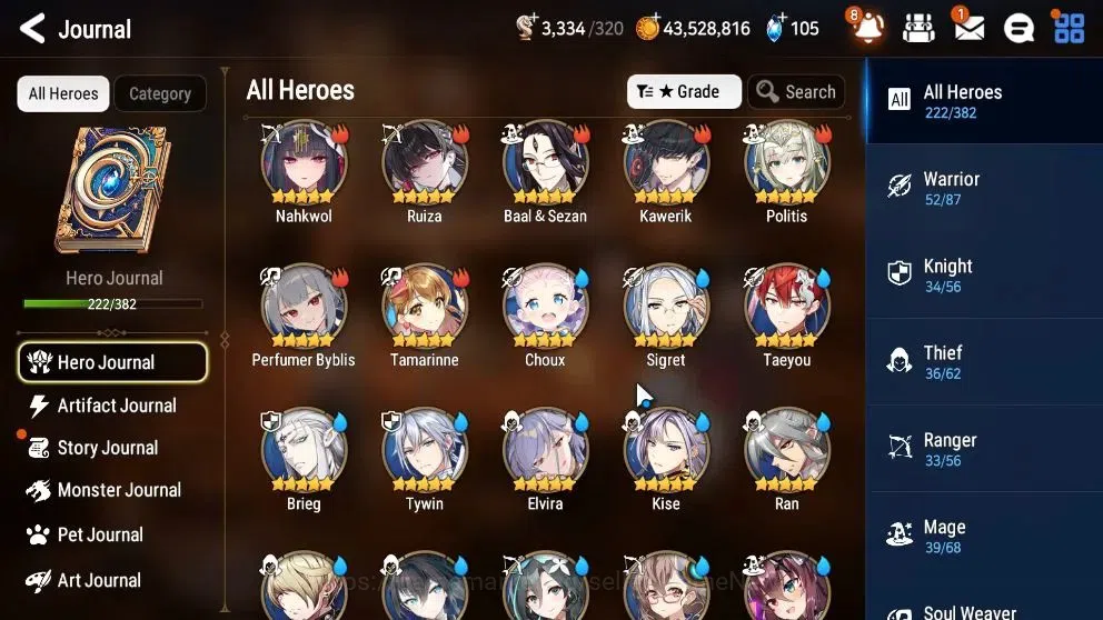 Epic Seven Accounts High-End ASIA Verif|26 ML(Rhiana&Luc,Salome,WOTM Tenebria,HarSeti,Etc)+PByBlis,Ab Fumyr,Setsuka,etc|AUTO 11