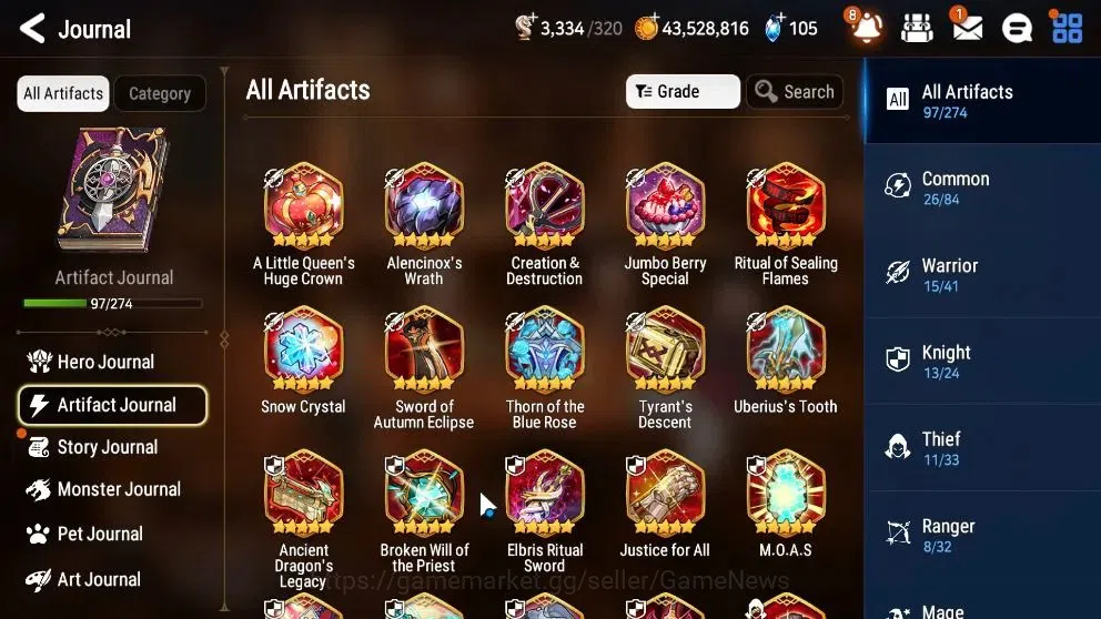 Epic Seven Accounts High-End ASIA Verif|26 ML(Rhiana&Luc,Salome,WOTM Tenebria,HarSeti,Etc)+PByBlis,Ab Fumyr,Setsuka,etc|AUTO 14