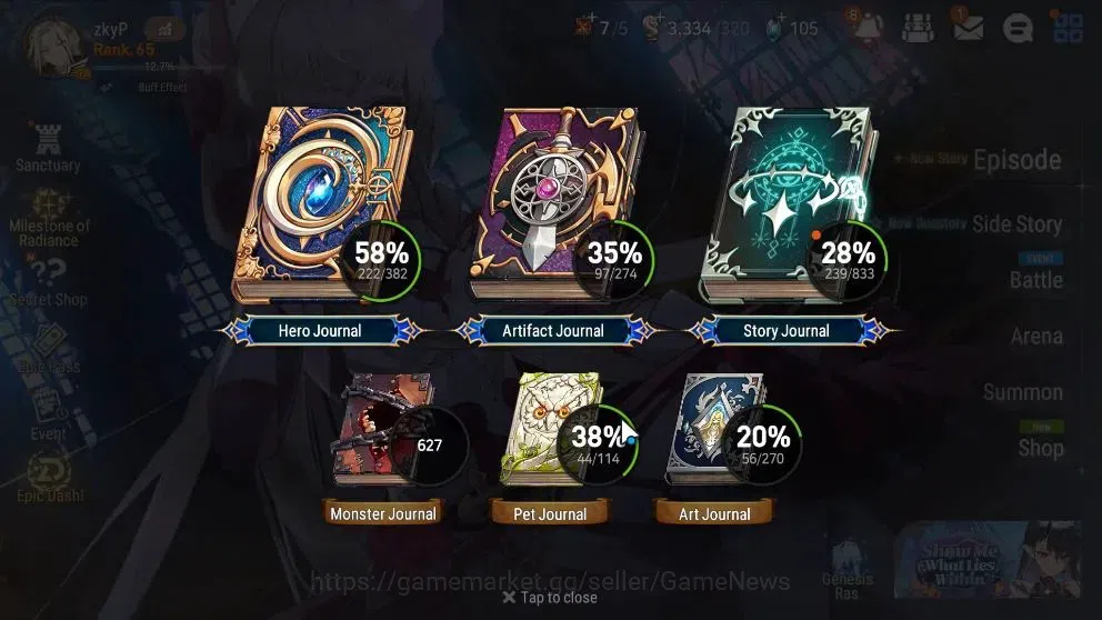 Epic Seven Accounts High-End ASIA Verif|26 ML(Rhiana&Luc,Salome,WOTM Tenebria,HarSeti,Etc)+PByBlis,Ab Fumyr,Setsuka,etc|AUTO 3