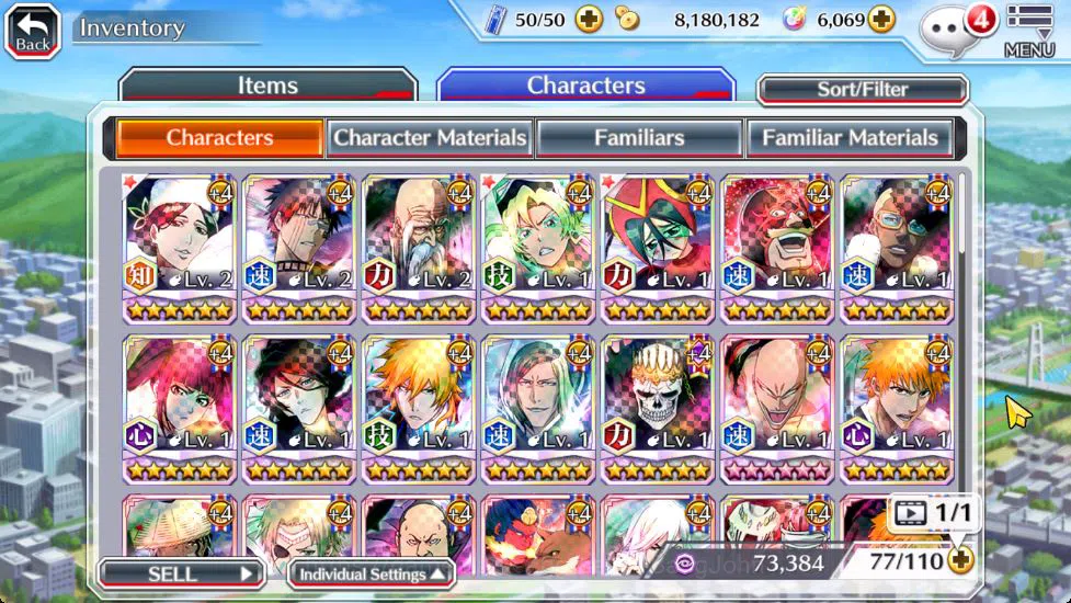 Bleach: Brave Souls Accounts [GLOBAL]6KOrb+Fresh All Story|Candice TYBW26,(Masc image 11
