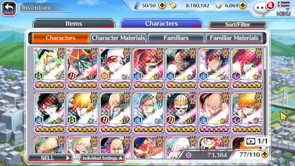 Bleach: Brave Souls Accounts [GLOBAL]6KOrb+Fresh All Story|Candice TYBW26,(Masc image 12