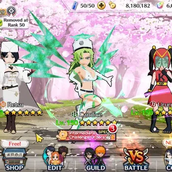 Bleach: Brave Souls Accounts Others [GLOBAL]6KOrb+Fresh All Story|Candice TYBW26,(Masculine,Oh-Etsu TYBW24),Ichigo