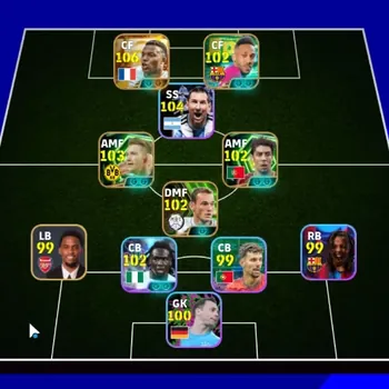 eFootball Accounts Legends & Iconic Players Android|Power 3095|BigTime Kylian Mbappe|Epic Marco