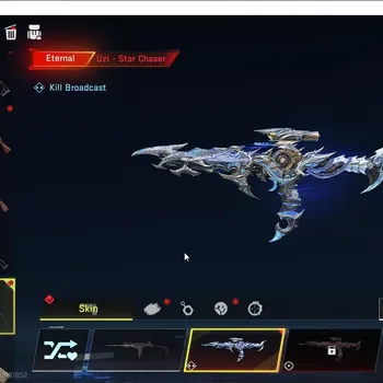 Blood Strike Accounts Collab Skin Asia|ETERNAL Uzi StarChaser Lv2|3 Ultra Spike TwilightBaron,FAL Luchador,Galil Knight|1