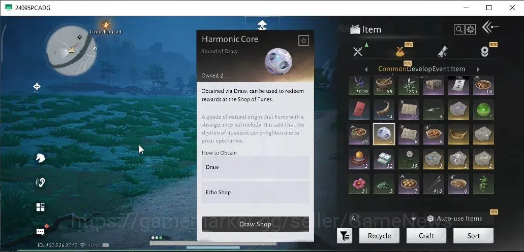 Where Winds Meet Accounts Global|Lv 95| 30K GS|2 HC unused|Peaceful Life Set image 1