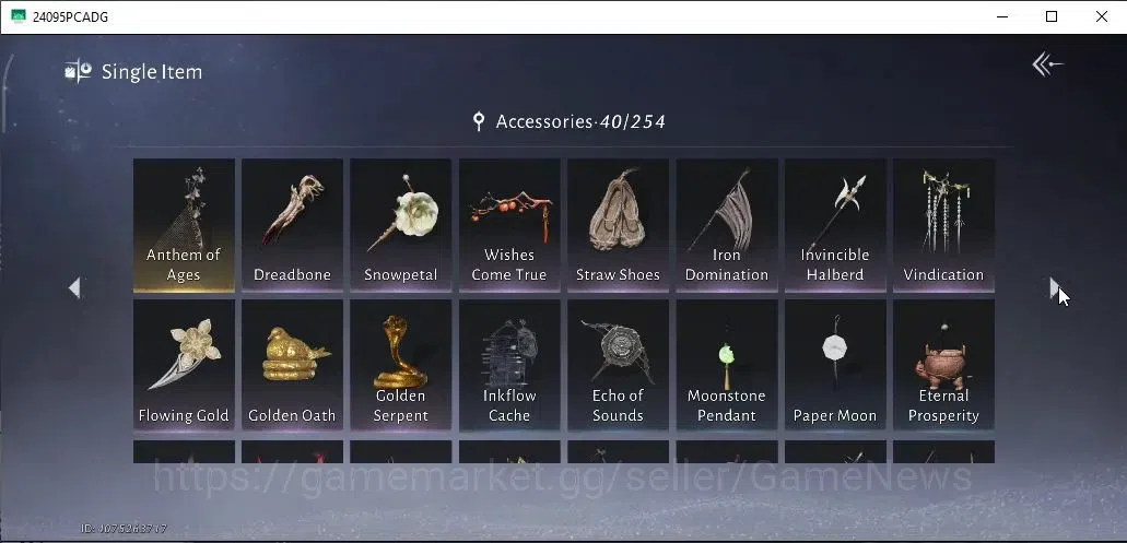 Where Winds Meet Accounts Global|Lv 95| 30K GS|2 HC unused|Peaceful Life Set image 20