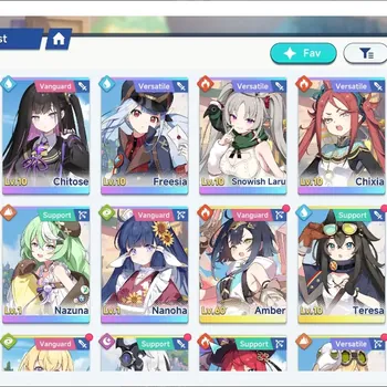 Stella Sora Accounts Global|Lv 26|9 SSR 3 Limited|Otoha,Chitose,Snowish Laru|Gerie T1,Chixia T1,Nanoha T2,etc|9 SSR Disc|Log