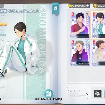 HAIKYU!! FLY HIGH Accounts SEA|Lv60|25k DM|5 SP(KunimiR2,OikawaR2,KurooR2)+Memo,Ginjima,Hirugami|5