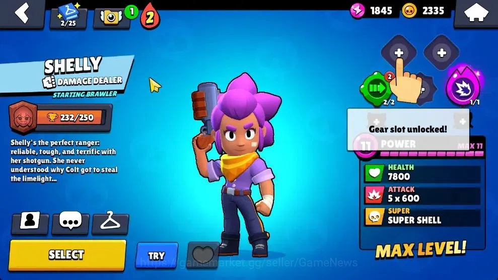 Brawl Stars Accounts 1119 Trophy|17 Brawlers 4 Max Lvl [Finx,Edgar,Bo,S image 12