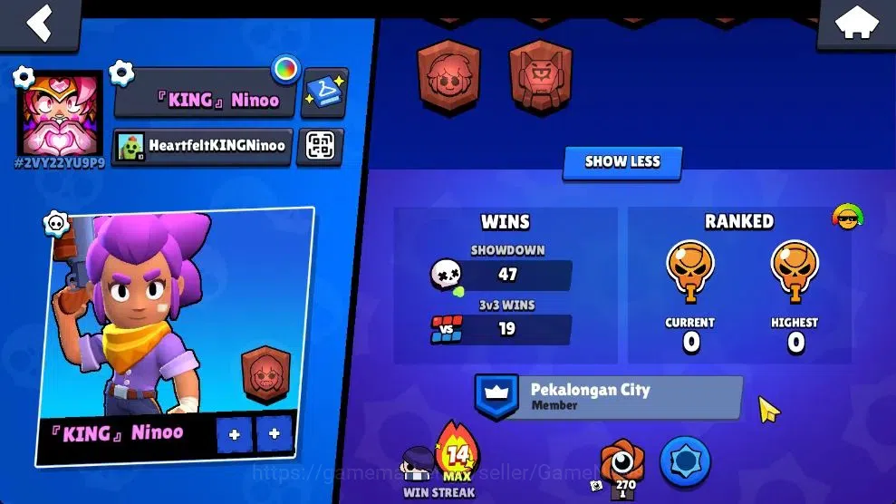 Brawl Stars Accounts 1119 Trophy|17 Brawlers 4 Max Lvl [Finx,Edgar,Bo,S image 3
