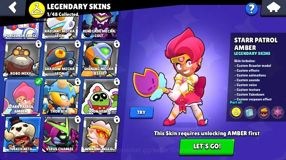 Brawl Stars Accounts 1119 Trophy|17 Brawlers 4 Max Lvl [Finx,Edgar,Bo,S image 7