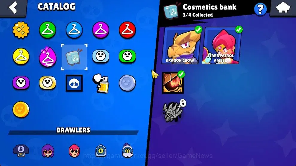 Brawl Stars Accounts 1119 Trophy|17 Brawlers 4 Max Lvl [Finx,Edgar,Bo,S image 8