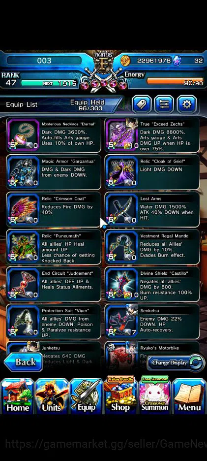 Grand Summoners Accounts Global|Rank 47|Fresh Story|30 RGB|11 Ascend|Roy,To image 12