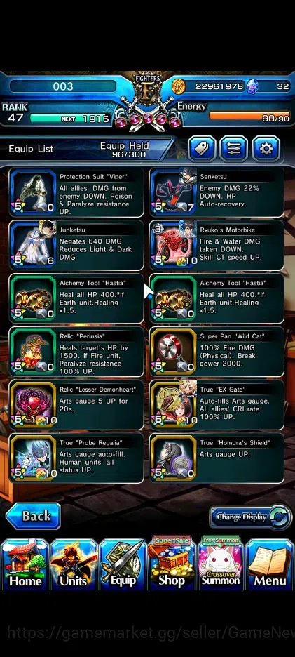 Grand Summoners Accounts Global|Rank 47|Fresh Story|30 RGB|11 Ascend|Roy,To image 13