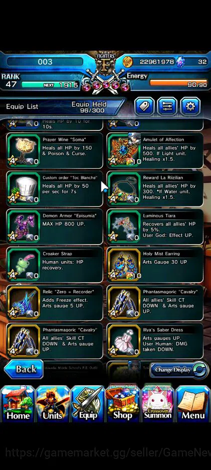 Grand Summoners Accounts Global|Rank 47|Fresh Story|30 RGB|11 Ascend|Roy,To image 9