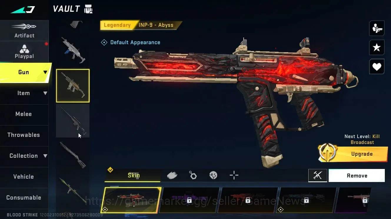 Blood Strike Accounts ASIA||ULTRA [MELEE Lightblade-Dark Force,M700-Irid image 5