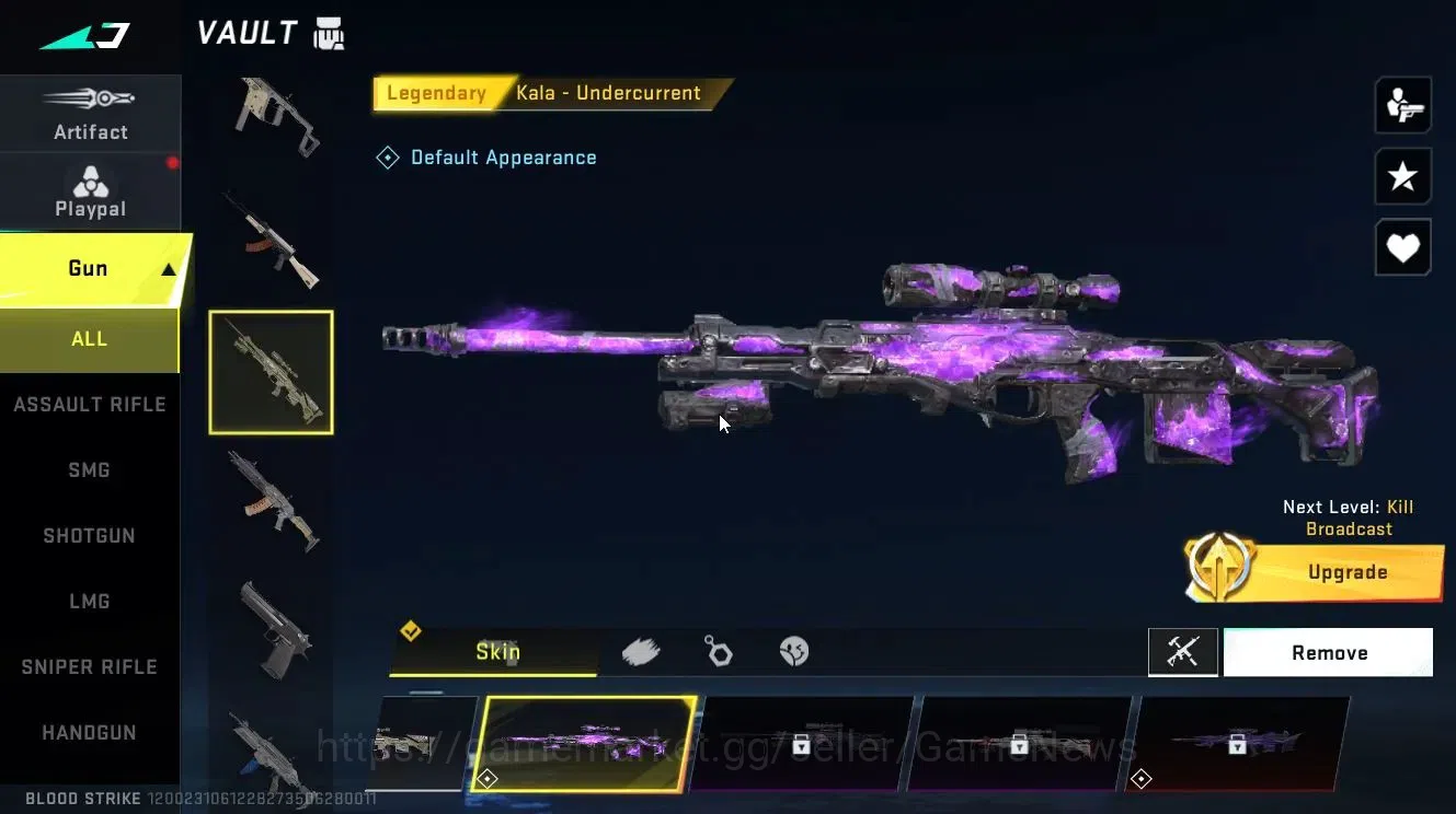 Blood Strike Accounts ASIA||ULTRA [MELEE Lightblade-Dark Force,M700-Irid image 8