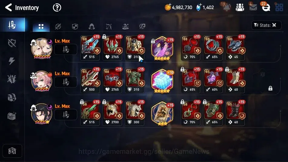 Epic Seven Accounts GLOBAL UnVerif|New Era|5 ML(Rhiana&Luceh,Har Seti, image 12