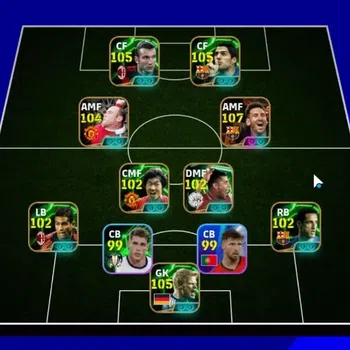 eFootball Accounts Legends & Iconic Players Android|Big Time Lionel Messi|18 Epic Andriy Shevchenko,Luis Suarez,Oliver