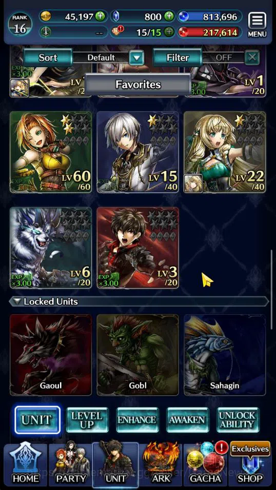 Last Cloudia Accounts Low-End GLOBAL | Rank 16 | Spirit Maiden Sera,Ascended Roland,Goddess Lilaha,Ryvern,Knight Mauna,etc 3