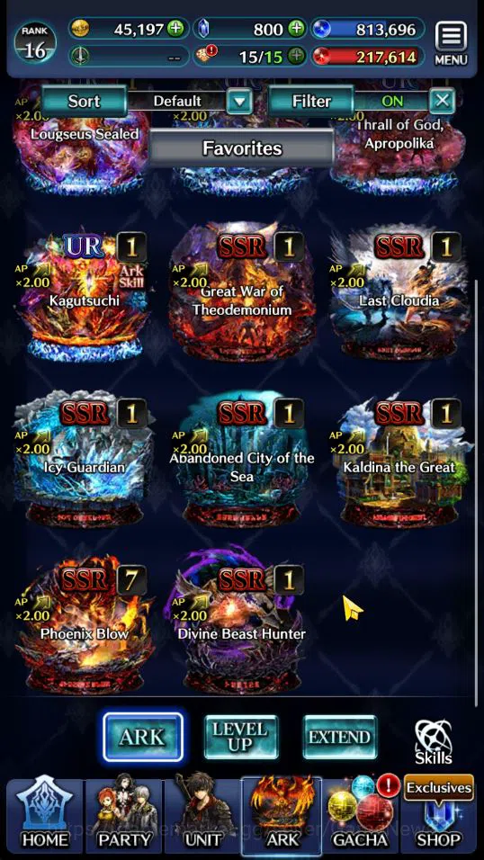 Last Cloudia Accounts Low-End GLOBAL | Rank 16 | Spirit Maiden Sera,Ascended Roland,Goddess Lilaha,Ryvern,Knight Mauna,etc 6