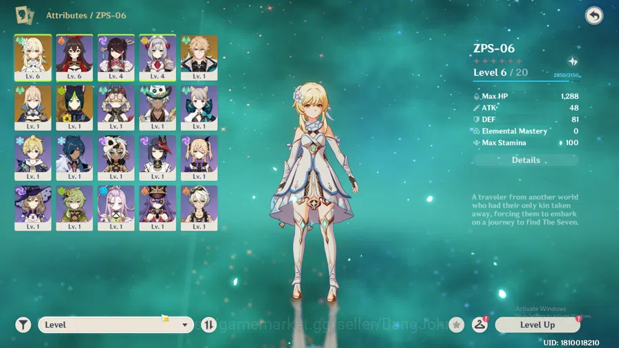 Genshin Impact Accounts ASIA Starter | Tighnari | Jean | Bennett | Kuki Sh image 14