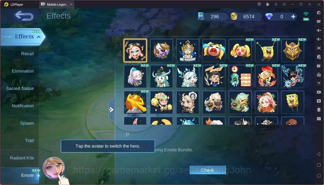 Mobile Legends: Bang Bang Accounts GLOBAL Hero 98 Skin 163|CC Natalia|Meowkin Hunter  image 10