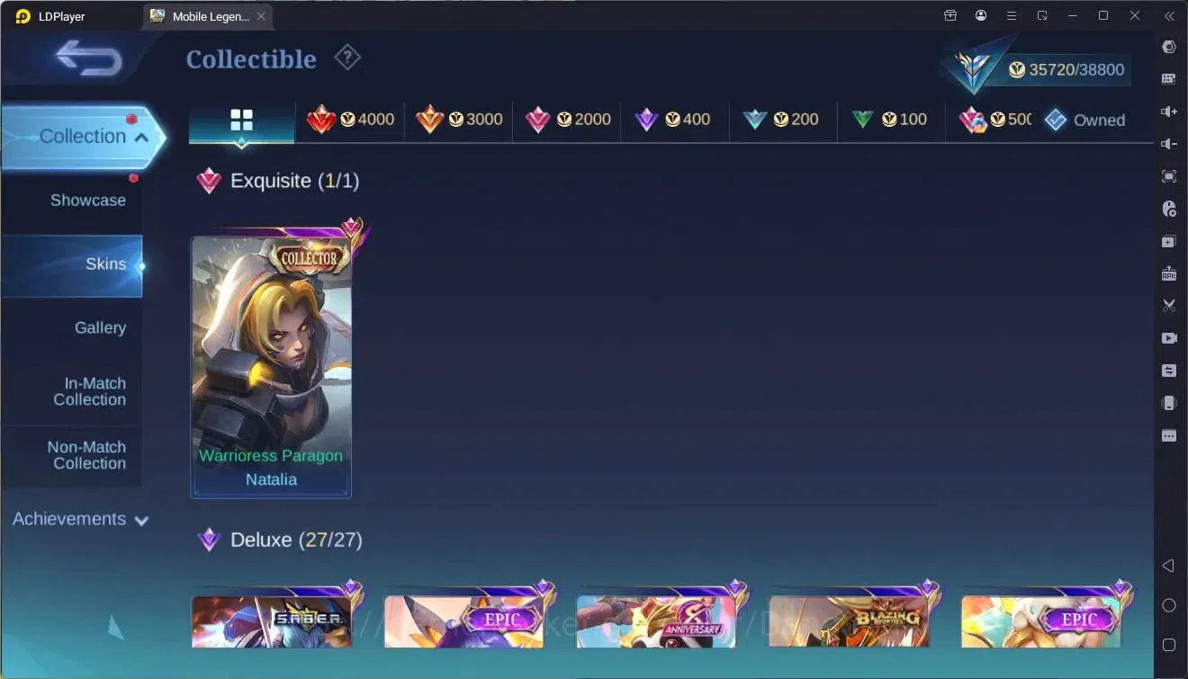 Mobile Legends: Bang Bang Accounts GLOBAL Hero 98 Skin 163|CC Natalia|Meowkin Hunter  image 9