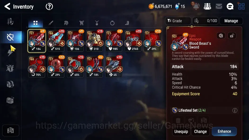 Epic Seven Accounts GLOBAL Unverif|New Era|2 ML(RhiannaLuciella,Arbite image 11