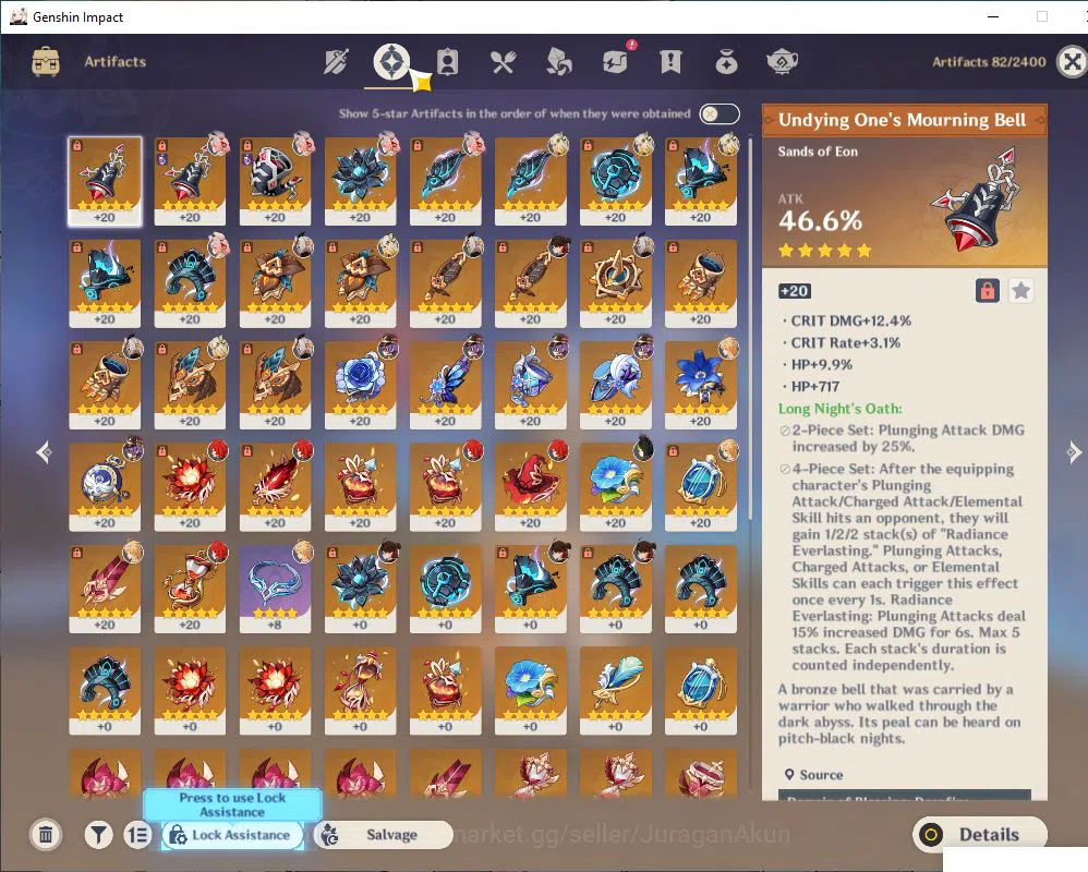 Genshin Impact Accounts ASIA|AR 55 |2Limited +6(*5 Weapon)|Varesa+Sign,Xil image 4