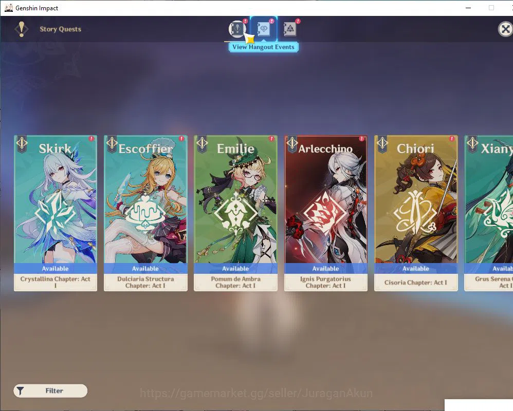 Genshin Impact Accounts ASIA|AR 55 |2Limited +6(*5 Weapon)|Varesa+Sign,Xil image 9