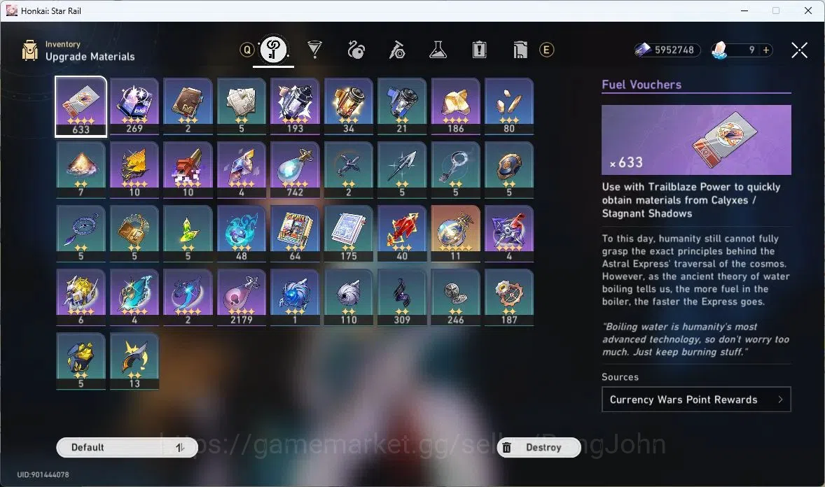 Honkai Star Rail Accounts TW,HK,MO | TL29 |Dan Heng PT Lv40|Sparkle Lv40|Yao image 11