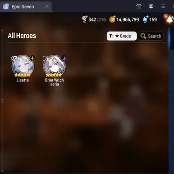 Epic Seven Accounts Limited Hero Global Unverif|Best 2 ML(Lisette,B.W.Iseria)|PoH+Bless ON|Side Story Locked|S1Prolog|Stigma