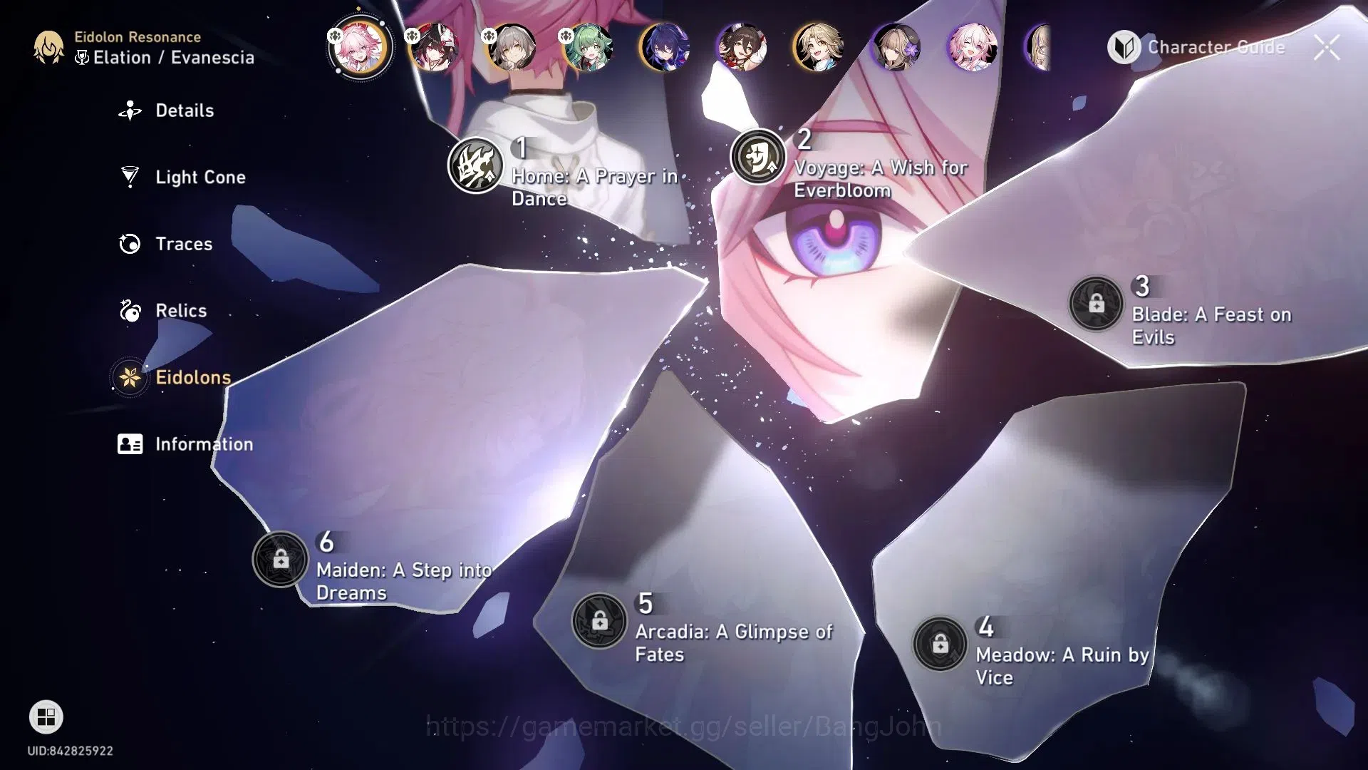 Honkai Star Rail Accounts ASIA | TL70 | 4 Lim (Evanescia E1+Sign, Sparkle, H image 10