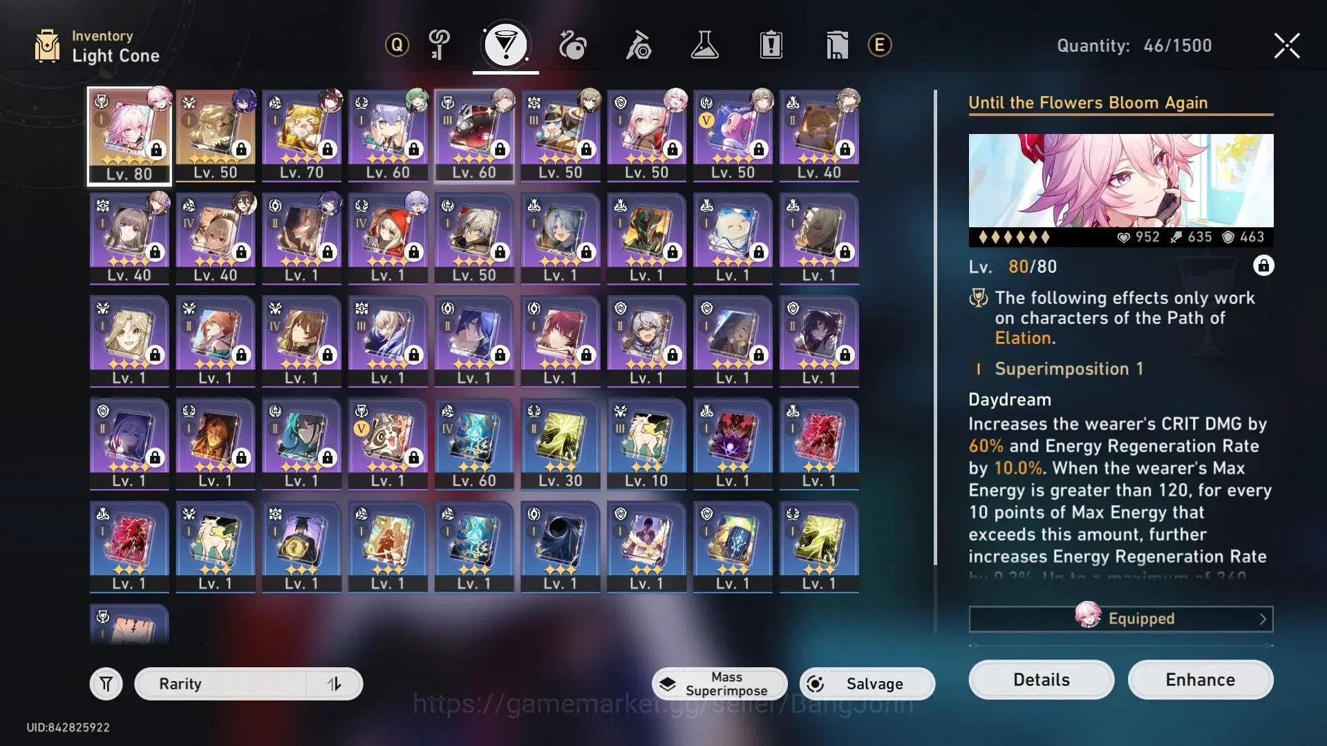 Honkai Star Rail Accounts ASIA | TL70 | 4 Lim (Evanescia E1+Sign, Sparkle, H image 13