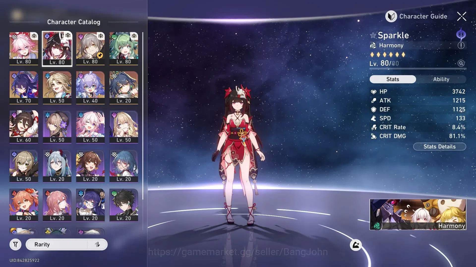 Honkai Star Rail Accounts ASIA | TL70 | 4 Lim (Evanescia E1+Sign, Sparkle, H image 3