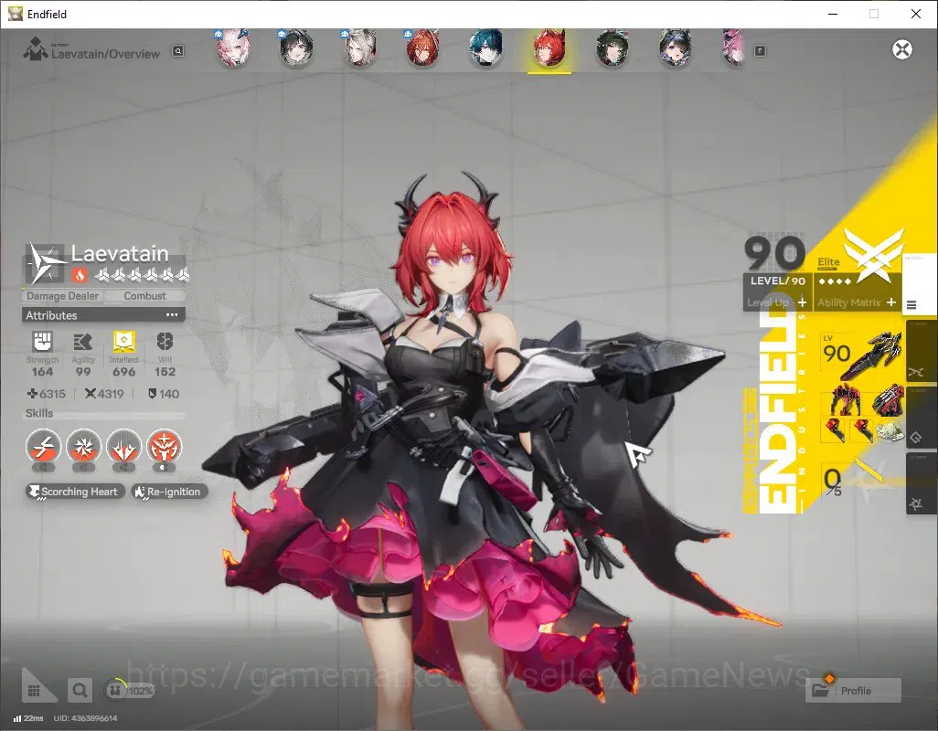 Arknights: Endfield Accounts ASIA|Lv60|13SSR(8 Limit)+19(*6Wep)[MiFu,Fangyi,Tan image 5