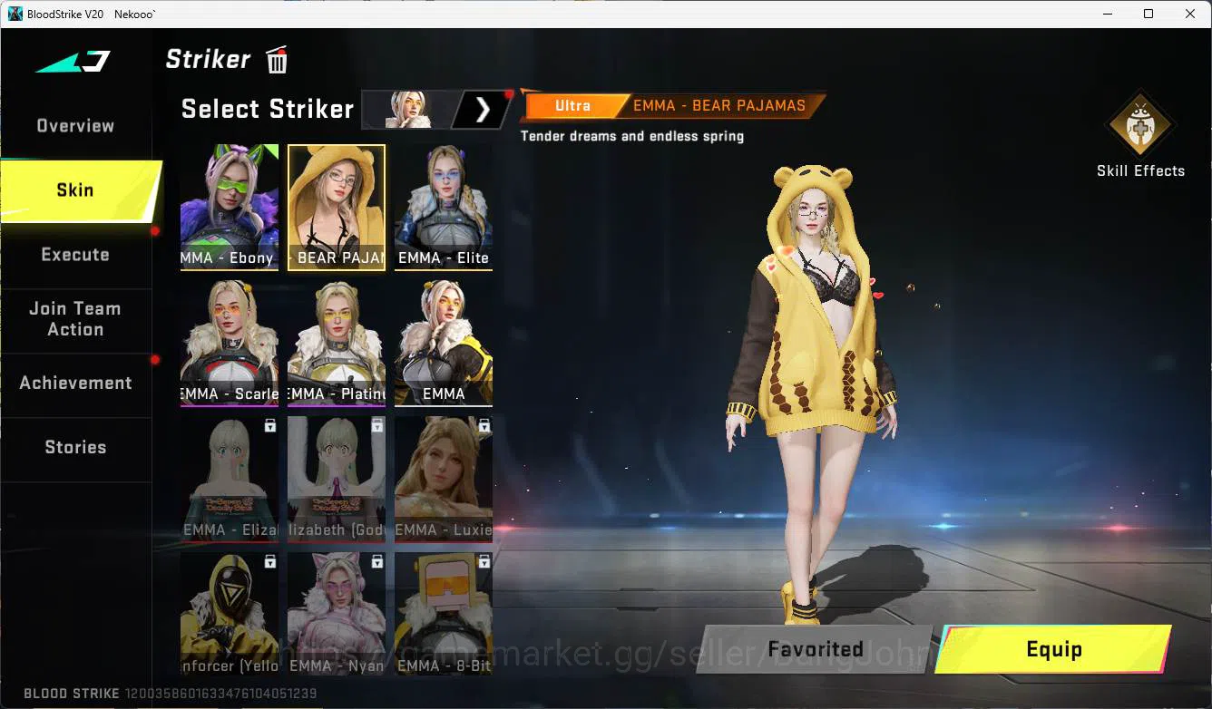Blood Strike Accounts ASIA | ethan bleach,ultra (emma, kraken, volt, zer image 3