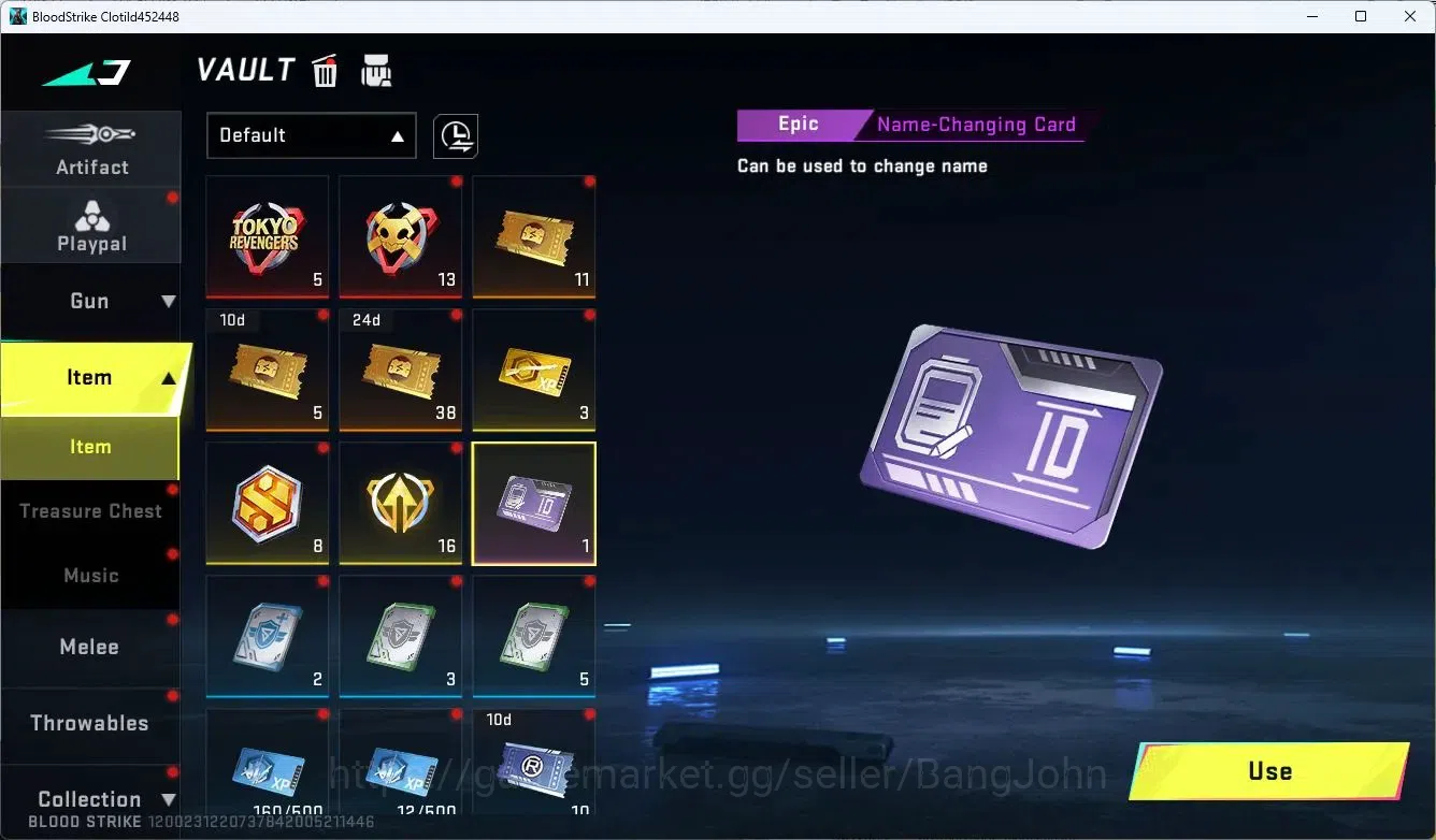 Blood Strike Accounts ASIA | ULTRA ETHAN - Raid Mask | LEGENDARY Glock | image 4