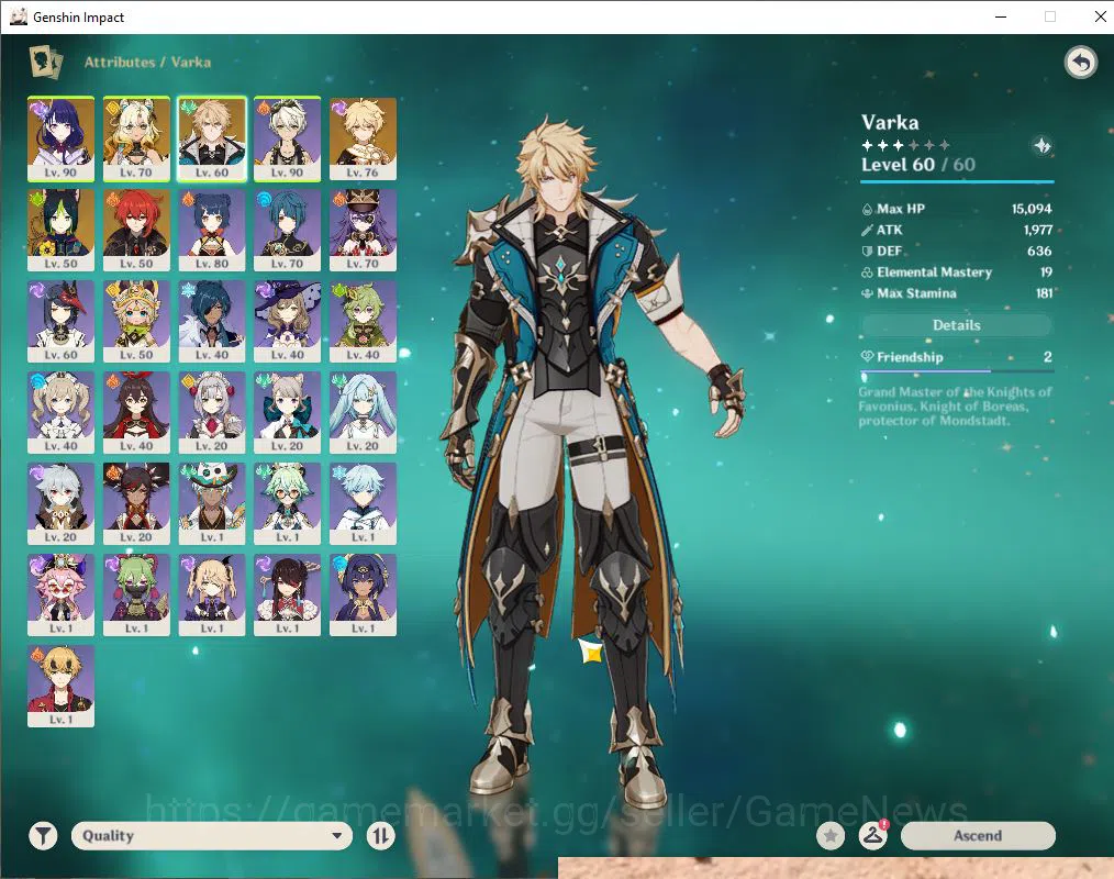 Genshin Impact Accounts Asia|AR 53| 3 Limited | Raiden +C1,Varka,Xilonen [ image 3