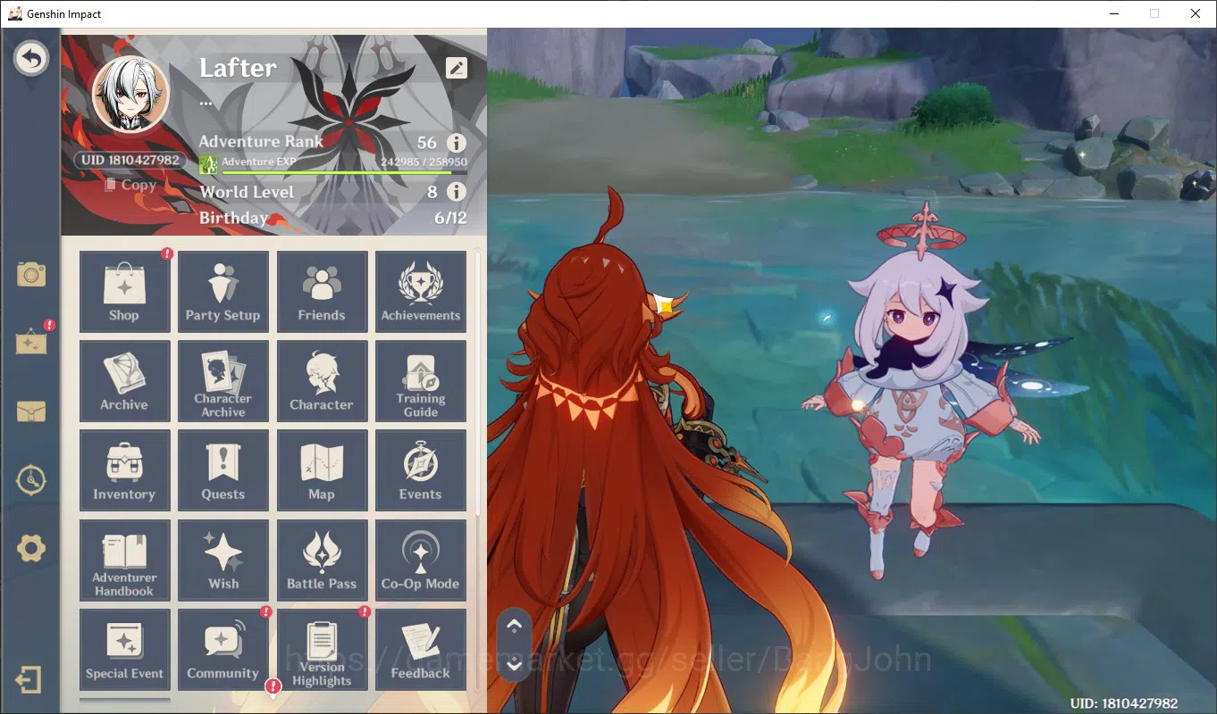 Genshin Impact Accounts Mid-Game | ASIA | AR 56 | 6 Limit | 9 IF Chasca C1 image 17