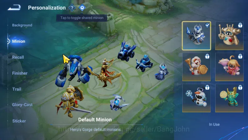 Honor of Kings Accounts Global Hero 111 Skin 89 Sanxingdui Huoyi, Shanhai image 10