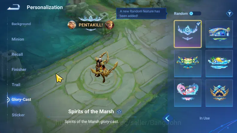 Honor of Kings Accounts Global Hero 111 Skin 89 Sanxingdui Huoyi, Shanhai image 6