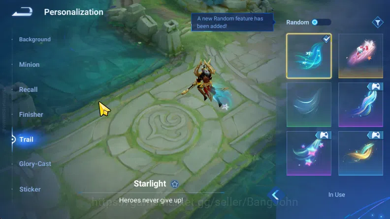 Honor of Kings Accounts Global Hero 111 Skin 89 Sanxingdui Huoyi, Shanhai image 7