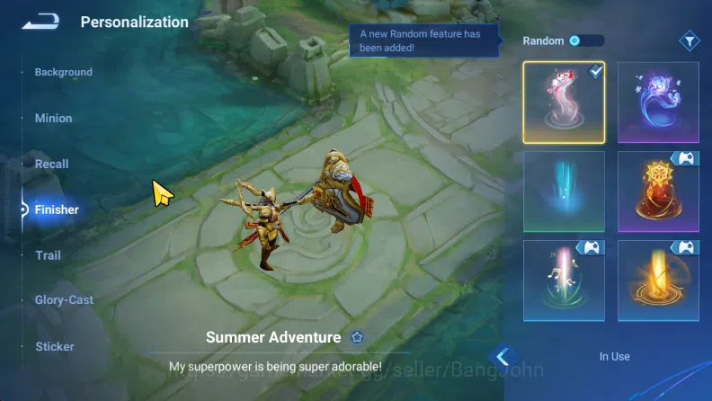 Honor of Kings Accounts Global Hero 111 Skin 89 Sanxingdui Huoyi, Shanhai image 8