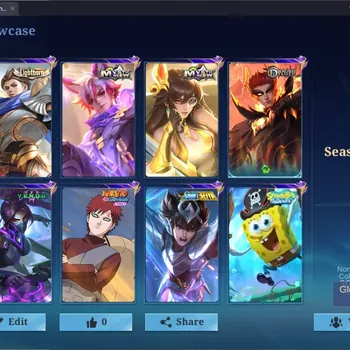 Mobile Legends: Bang Bang Accounts Collector Global|108S|Collector|LB Alucard,LB Granger,Epic Zilong,Epic Lancelot,Epic